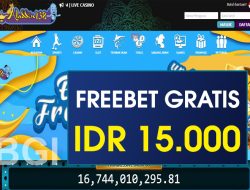 ALADDIN138 – FREEBET GRATIS RP 15.000 TANPA DEPOSIT