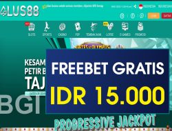 ALUS88 – FREEBET GRATIS RP 15.000 TANPA DEPOSIT