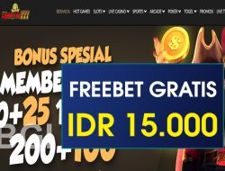 BANTAI777 – FREEBET GRATIS RP 15.000 TANPA DEPOSIT