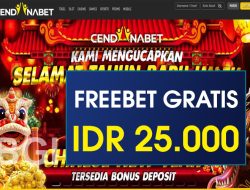 CENDANABET – FREEBET GRATIS RP 25.000 TANPA DEPOSIT