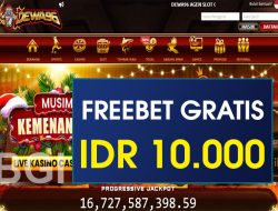 DEWA96 – FREEBET GRATIS RP 10.000 TANPA DEPOSIT
