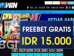 1NWIN – FREEBET GRATIS RP 15.000 TANPA DEPOSIT