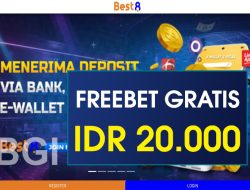 BEST8IDN – FREEBET GRATIS RP 20.000 TANPA DEPOSIT