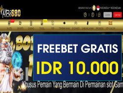 HBI680 – FREEBET GRATIS RP 10.000 TANPA DEPOSIT