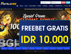 PAPILO99 – FREEBET GRATIS RP 10.000 DOWNLOAD APLIKASI