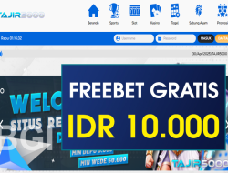 TAJIR5000 – FREEBET GRATIS RP 10.000 TANPA DEPOSIT